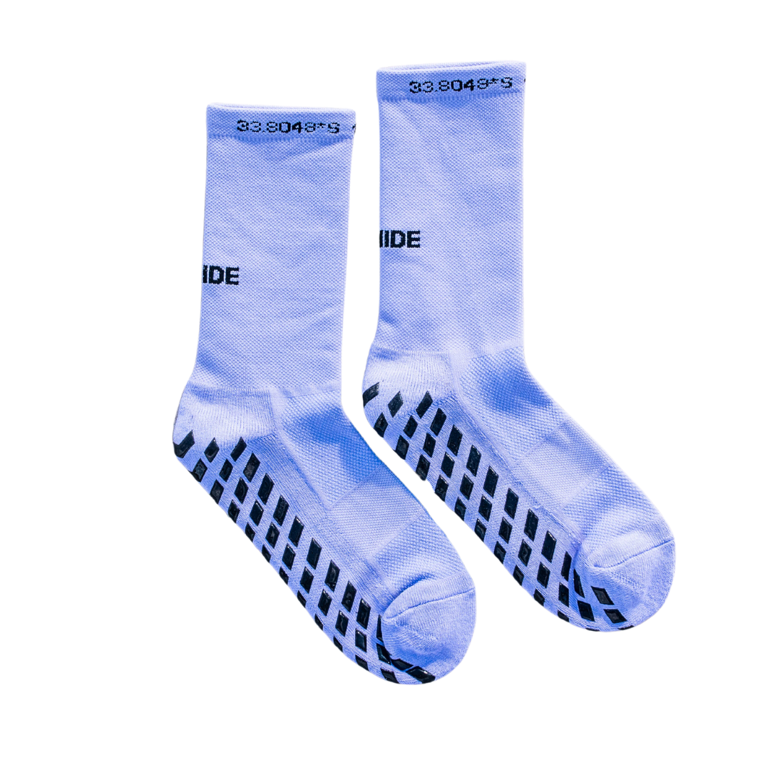 WASHED PURPLE ENDURANCE GRIP SOCK