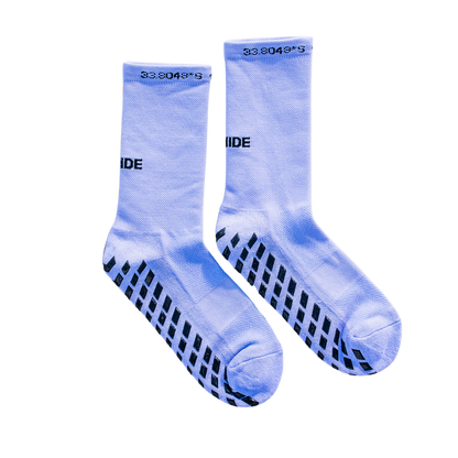 WASHED PURPLE ENDURANCE GRIP SOCK