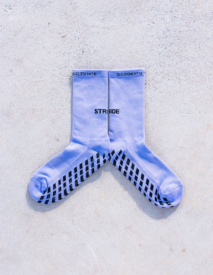 WASHED PURPLE ENDURANCE GRIP SOCK
