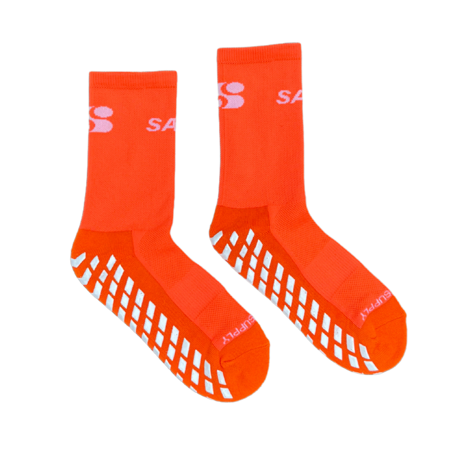 RACING ORANGE ENDURANCE GRIP SOCK